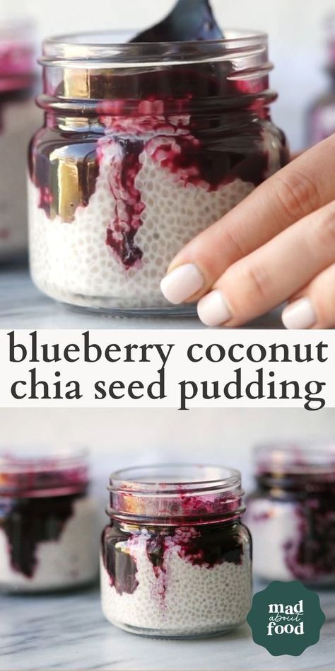 Coconut Milk Chia Seed Pudding, Chia Seed Pudding Coconut Milk, Coconut Chia Seed, Coconut Chia Seed Pudding, Chia Pudding Recipes Healthy, Chia Puding, Whole30 Breakfast, Snack Sani, Chia Recipe