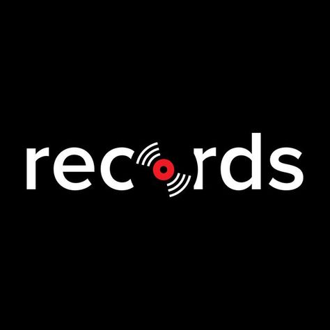 Record Logo Design, Music Label Logo, Record Logo, Del Records, Record Label Logo, Music Abstract, Record Company, Band Logo, Music Logo