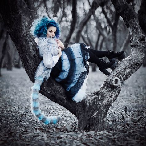 Russian Cosplay: Cheshire Cat (Alice in Wonderland) Chesire Cat Costume, Cheshire Cat Cosplay, Alice In Wonderland Outfit, Cheshire Cat Costume, Cheshire Cat Alice In Wonderland, Dark Alice In Wonderland, Alice Cosplay, Alice In Wonderland Aesthetic, Cat Cosplay