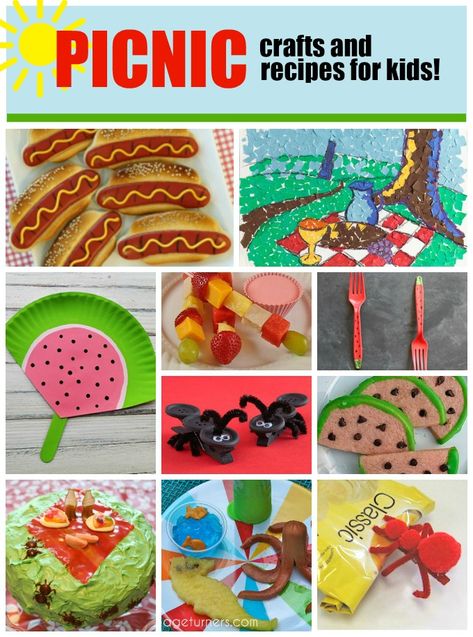 Picnic Craft Preschool, Picnic Themed Activities For Kids, Picnic Crafts For Kids, Picnic Activities For Toddlers, Picnic Crafts For Toddlers, Preschool Picnic Theme, Picnic Activities For Kids, Picnic Theme Crafts, Healthy Kabobs