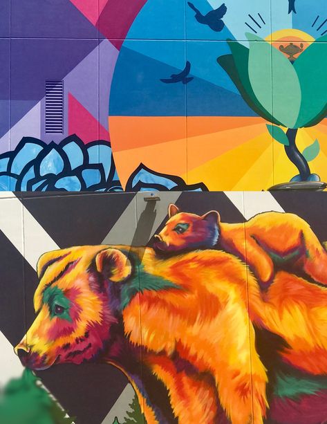 Your Guide to Denver Street Art - Where to Find the Best Denver Murals and Tips for Shooting Them : The Down Lo Denver Murals, Denver Travel, Room Wall Painting, Love Street, Graffiti Street Art, Travel Things, Colorado Vacation, Amazing Street Art, Art District