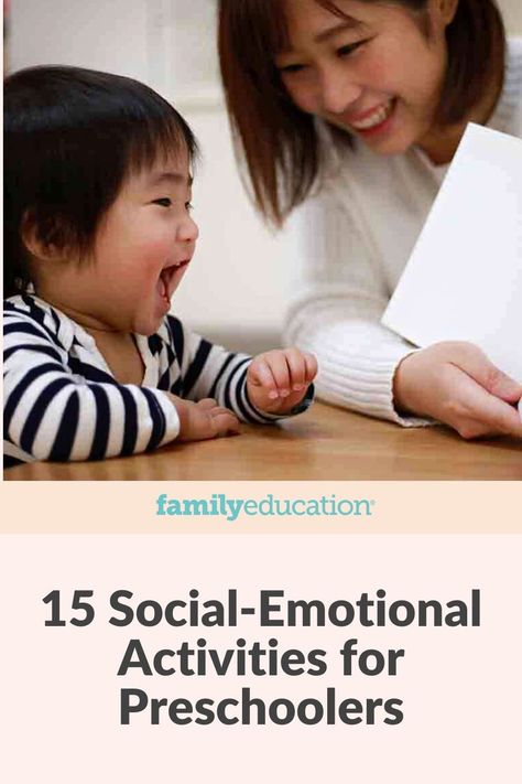 Social and emotional learning is a key part of our children's development. Here are 15 activities preschool-aged kids can do at home to help develop their social and emotional learning skills. Emotion Activities, Emotional Development Activities, Preschool Social Skills, Teach Feelings, Emotional Activities, Friendship Skills, Social Skills Lessons, Social Skills For Kids, Social Emotional Activities