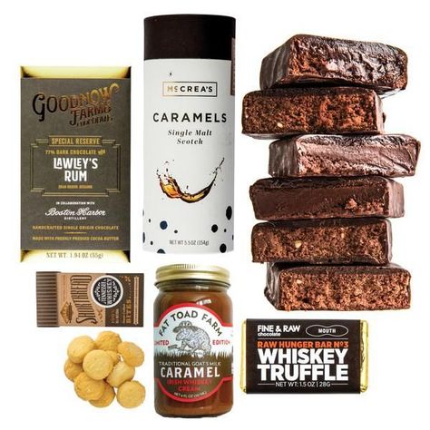 32 Best Food Gifts for Holidays 2021 - Gourmet Food Gift Ideas Food Gift Ideas, Best Food Gifts, Boozy Chocolate, Truffle Boxes, Caramel Truffle, Punch Drinks, Food Gift Baskets, Nom Nom Nom, Gourmet Food Gifts