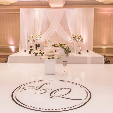 Luxury Wedding & Event Creator on Instagram: "If you've been following us for a while, you know that we here at Exclusive Planning and Management have a deep obsession with rental floors. They create an unforgettable dancing experience for the couple and guests and add uniqueness and beauty to the wedding reception space. White flooring and the couple's initials are popular choices, you can choose pretty much any text or floor color and texture that you desire 🤍 Did you know we offer rental dan Event Director, Dance Floor Wedding, Dance Floors, Wedding Decor Inspiration, White Floors, Floor Colors, Wedding Rentals, Wedding Event, Dance Floor