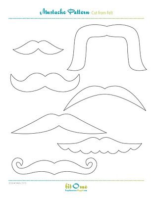 How To Make A Fake Mustache, Diy Mustache For Face For Kids, Movember Mustache Activities, Paper Mustache, Printable Mustache Template Free, Mustache Template, Long Mustache, Princess Pirate, Pirate Quilt