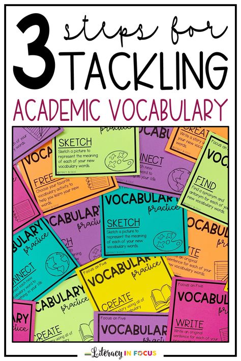 Middle School Reading Centers, Middle School Reading Intervention Classroom, Middle School Reading Intervention Activities, Vocabulary Strategies Elementary, Academic Intervention Strategies, High School Reading Intervention, Academic Support High School, Middle School Literacy Centers, Teaching Vocabulary Middle School