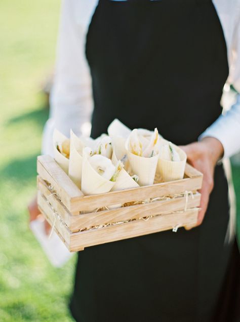 Wedding Finger Food Ideas, Reception Finger Foods, Wedding Finger Food, Summer Wedding Menu, Wedding Finger Foods, Chives Recipe, Finger Food Ideas, Intimate Destination Wedding, Wedding Finger