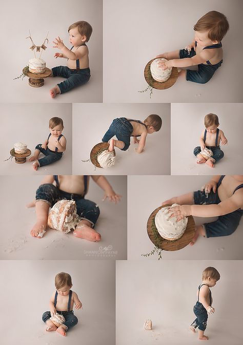 First Birthday Smash Cake Pictures, 1st Bday Family Photos, Cake Smash Overalls, November First Birthday Photoshoot, Minimalist 1 Year Birthday, Simple 1 Year Birthday Cake, Christmas Smash Cake Photoshoot, One Year Photoshoot Ideas Indoor, Baby Boy 1st Birthday Photo Shoot Ideas Indoor Diy