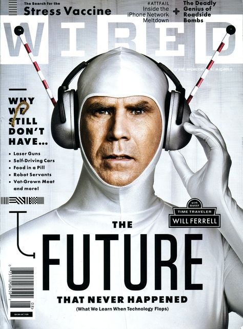 Wired Magazine Will Ferell, Wired Magazine Cover, Funny Commercial Ads, Wired Magazine, Wire Cover, Funny Commercials, Commercial Ads, Cover Boy, Will Ferrell