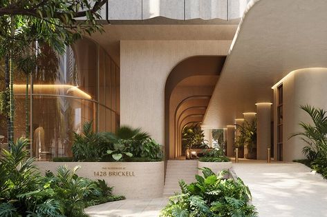 مركز ثقافي, Building Entrance, Hotel Entrance, Antonio Citterio, H Design, Entrance Design, Design Exterior, Facade Architecture, Facade Design