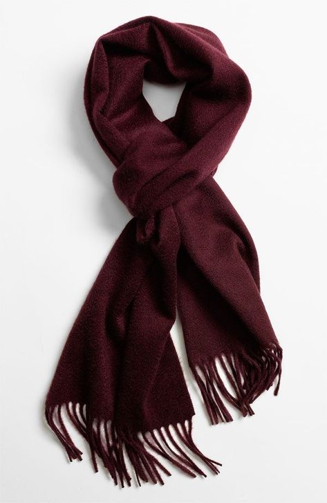 Maroon Scarf, Dark Red Brown, Burgundy Scarf, Brown Scarves, Glam Chic, Cute Scarfs, Burgundy Wine, Red Scarves, Cashmere Scarf