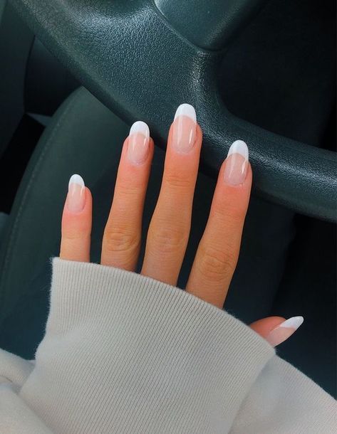 American Manicure Nails, Nagel Inspo, Cat Kuku, Neutral Nails, Dream Nails, Classy Nails, Funky Nails, Pretty Acrylic Nails, Chic Nails