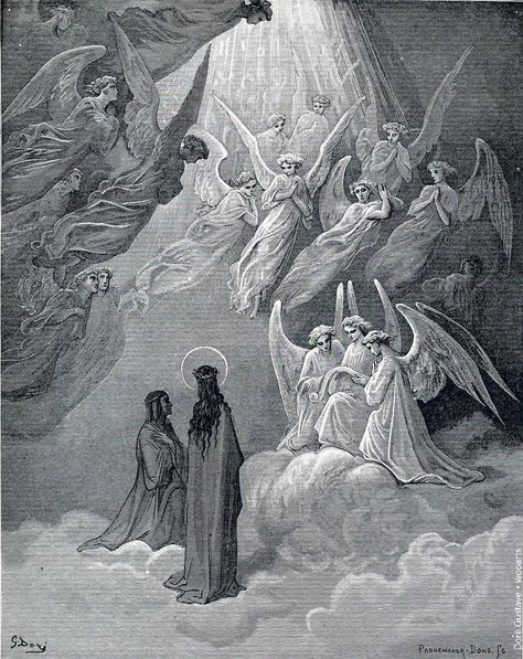 Doré Gustave Drawing Gustavo Dore, Lot's Wife, Pere Lachaise Cemetery, Sodom And Gomorrah, Ancient Mariner, Gustave Dore, Comics Artist, Biblical Art, Eucharist