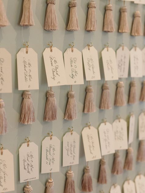 The Bride Wore Her Family’s Treasured 150-Year-Old Jewelry Set to Her “Grandma-Chic” Wedding in Nashville Grandma Chic Wedding, Chic Seating Chart, Wedding Table Sign Ideas, Vintage Seating Chart, Wedding Entrance Sign, Wedding Seating Cards, Diy Seating, Wedding Table Seating, Old Hollywood Wedding