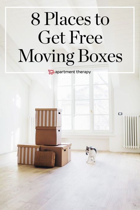 8 Places To Get Moving Boxes Free of Charge | Apartment Therapy Main | Bloglovin’ Free Moving Boxes, Moving House Tips, Moving Hacks Packing, Moving Expenses, New Home Checklist, Moving Apartment, Home Staging Tips, Moving Packing, Moving Home