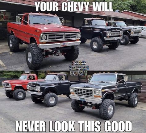 Old Lifted Ford Trucks, Jacked Up Truck, Country Trucks, Trucks Lifted Diesel, Dream Trucks, White Truck, Built Ford Tough, Old Ford Trucks, Classic Ford Trucks