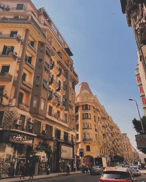 Rou🪴 | Downtown Buildings in Cairo..🌇 • • • • • #cairo #downtown #egypt #thisisegypt #explore #oldcairo #trendingnow #trending #streets #vintage… | Instagram Cairo Downtown, Downtown Egypt, Egypt Streets, Streets Aesthetic, Egypt Vintage, Downtown Buildings, Desert City, Vintage Instagram, One Shot