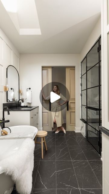 Martin Lee Design on Instagram: "Prepare to be wowed by the Primary Ensuite at our Elbow Park Renovation - it’s an absolute showstopper! 

From the vintage solid oak doors to the exquisite marble tiles, every detail exudes elegance. And let’s not forget the pièce de résistance - a gorgeous cast classic iron claw foot tub. But wait, there’s a hidden surprise! 🤫 A secret wine/coffee bar that’s gonna take your bathroom game to a whole new level of bougie. This is the ultimate blend of vintage vibes and modern chicness. 💫

Interior Design: @martinleedesign 
Build: @williamblakehomesyyc 
Photography: @philcrozier 
Interior Styling: @florainteriorstyling 

Interior Design | Renovation | Interior Inspiration | Canadian Designer | Calgary Homes | Luxury Living | Home Tour 

#EnsuiteGoals #Luxury Calgary Homes, Primary Ensuite, Wine And Coffee Bar, Solid Oak Doors, Homes Luxury, Oak Doors, Marble Tiles, Vintage Vibes, Coffee Bar