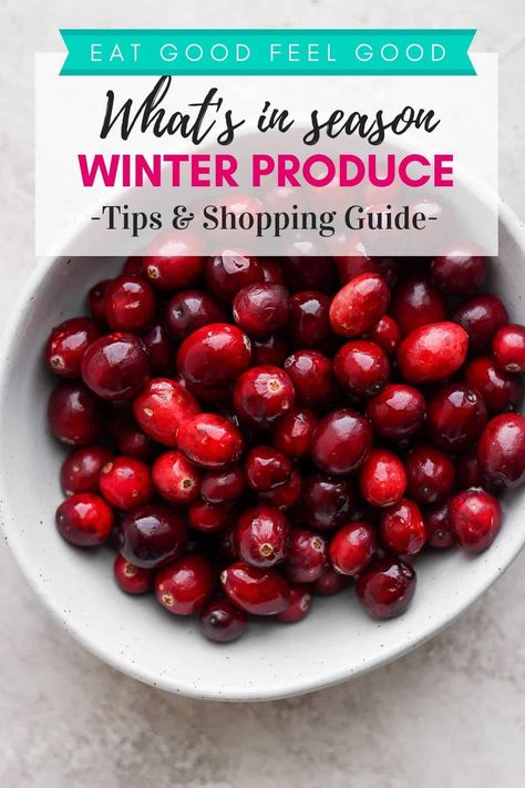 Winter Fruit And Vegetables, Winter Fruits And Vegetables, Hearty Winter Recipes, Winter Produce, Vegetables List, Fruits And Vegetables List, Winter Fruits, Roasted Veggies In Oven, Pomegranate Recipes