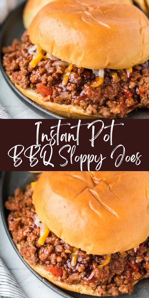 Old Fashioned Sloppy Joe Recipe, Messy Burger, Instant Pot Sloppy Joes, Bbq Sloppy Joes, Best Sloppy Joe Recipe, Homeschool Meals, Homemade Sloppy Joe Recipe, Sloppy Joe Recipe, Recipe Instant Pot