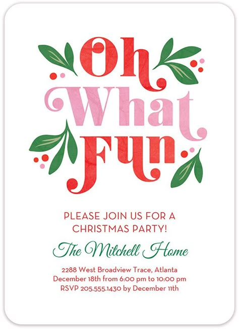 Digital Holiday Invitations printed on 110# Cover stock. The design on these Inviting Holiday digital holiday invitations is standard. Free Printable Christmas Party Invitations, Vintage Christmas Invitation, Office Christmas Party Invitation, Open House Party Invitations, Girls Christmas Party, Ward Christmas Party, Holiday Party Themes, Office Christmas Party, Office Holiday Party