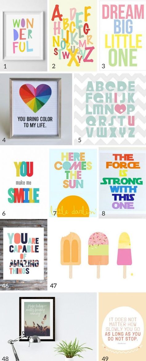 free printable wall art | nursery art #nurseryart #nurserydecor #printables Nursery Printables Free, Free Nursery Printables, Playroom Printables, Diy Nursery Art, Printable Kids Wall Art, Quote Printables, Animal Baby Room, Baby Nursery Art, Girl Nursery Room