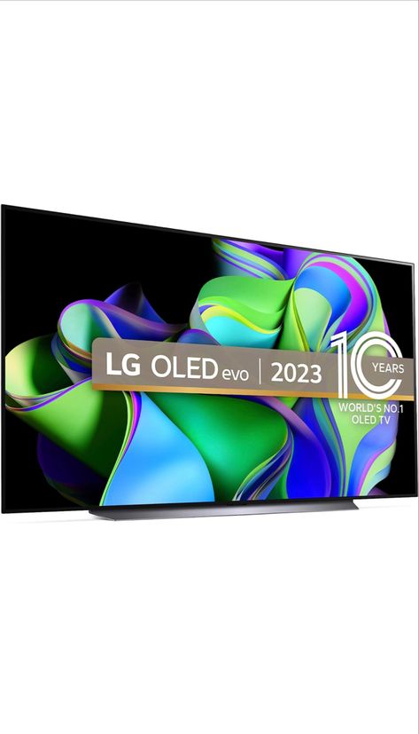 The pin showcases the sleek LG OLED evo C3 65" 4K Smart TV. The large screen size and OLED evo technology are highlighted, delivering stunning picture quality with deep blacks and vibrant colors. The pin also mentions the 4K resolution and smart TV capabilities, allowing access to streaming services and voice control. Lg Oled, Lg Tv, Lg Tvs, Samsung Smart Tv, Oled Tv, Lg Electronics, Streaming Services, Movie Nights, Screen Size