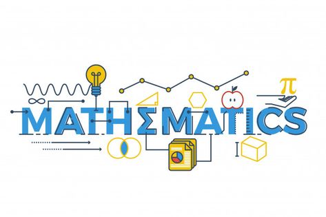 Illustration of mathematics word in stem - science, technology, engineering, mathematics c Premium Vector | Free Vector #Freepik #vector #freebackground #freebanner #freeabstract-background #freeschool Mathematics Images, Math Logo, Math Wallpaper, Engineering Mathematics, Mathematics Art, Math Pictures, Math Design, Subject Labels, Math Words