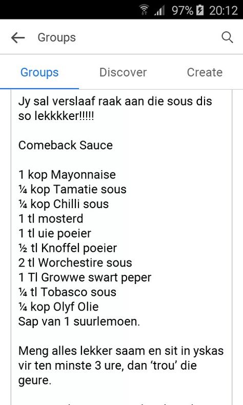 Afrikaans Recipes, Low Carb Cheese Sauce, Diy Sauces, Maklike Resepte, Pineapple Beer, Comeback Sauce, Food Canning, Afrikaanse Resepte, Chocolate Biscuit Cake