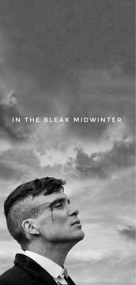 The perfect iphone wallpaper doesn’t exi—- - PeakyBlinders Peaky Blinders Theme, In The Bleak Midwinter, Images Terrifiantes, Bleak Midwinter, Peaky Blinders Series, Peaky Blinders Poster, Peaky Blinders Characters, Peaky Blinders Wallpaper, Peaky Blinders Thomas