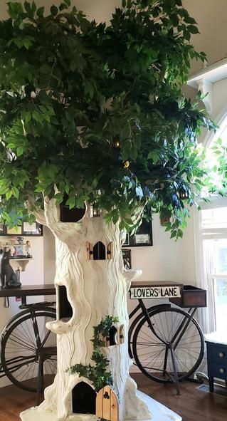 Tree Playground, Custom Cat Trees, Takken Decor, Luxury Cat Tree, Unique Cat Trees, Cat Castle, Large Cat Tree, Cat Climbing Tree, Cat Patio