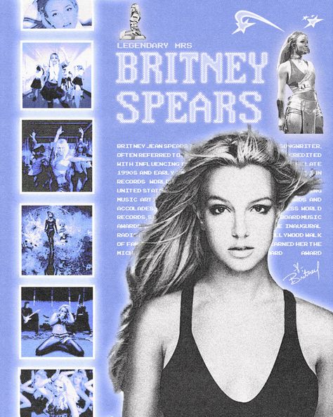 Britney Spears Britney Spears Poster 2000s, Poster Organization, Desk Posters, Britney Spears Poster, Pop Music Poster, Britney Spears Aesthetic, Britney Spears Blackout, Poster Prints Aesthetic, Britney Spears Wallpaper