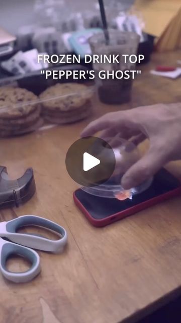 Joshua Ellingson on Instagram: "Here’s how to make a “Pepper’s Ghost” effect with your phone and snack packaging.
——
If you don’t know, a Pepper’s Ghost is a type of special effect that uses reflections to create the illusion of something that isn’t really there. It was made popular in the late 1800s by John Pepper and that’s where the name comes from. Although it sounds very old-timey, the term is still used today. Sometimes it’s marketed with the term “hologram” since we all sort of know from movies what that means. However, if you want to find out more about this specific effect, it’s best to search for the term “Pepper’s Ghost” instead. If you learn how to make actual holograms using holography, please send me what you make because that sounds complicated and very cool.
You can find #p Peppers Ghost Illusion Diy, Peppers Ghost, Television Art, Snack Packaging, Steam Projects, Holography, Cat Happy, Special Effect, Music Items