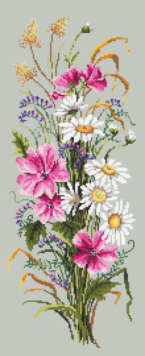 Cross stitch border pattern