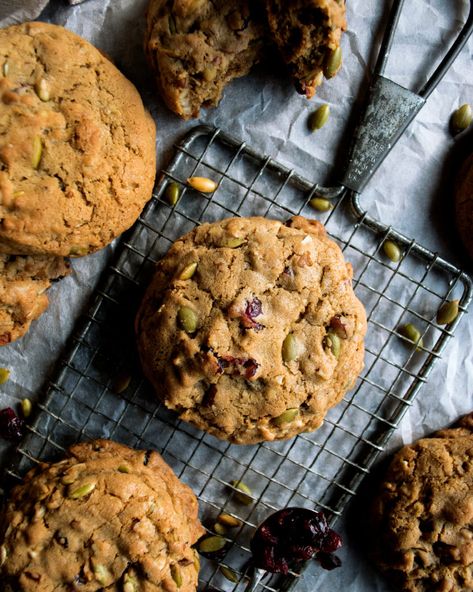 Brown Butter Harvest Cookies - The Original Dish Harvest Cookies Recipe, Crumbles Cookies, Harvest Cookies, Cookies For Fall, The Original Dish, Dessert Inspiration, Cookie Recipes Chewy, The Best Cookies, Best Cookies