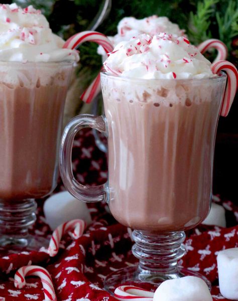 Spiked Hot Chocolate Recipe, Creamy Hot Chocolate Recipe, Mexican Hot Chocolate Recipe, Red Velvet Hot Chocolate, Boozy Hot Chocolate, Hot Chocolate Recipe Homemade, Spiked Hot Chocolate, Christmas Shots, Salted Caramel Hot Chocolate