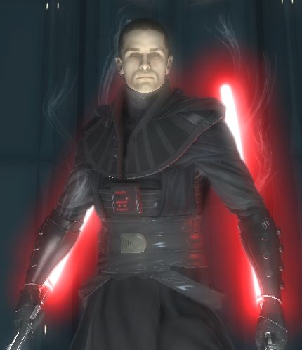 the new and improved sith lord starkiller Starkiller Star Wars, Darth Starkiller, Lord Starkiller, Star Killer, Galen Marek, Sith Costume, Sith Order, Force Unleashed, Sith Lords