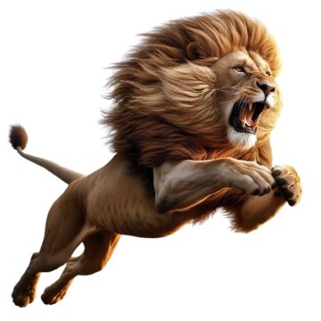 Lion Png Hd, Lion Animated, Lion Jumping, Scary Lion, Lion King Of The Jungle, Lion King Animals, Jungle Cartoon, Lion Png, King Png