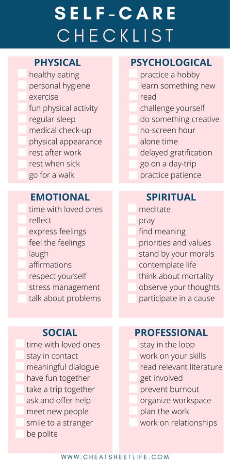 Tenk Positivt, Self Care Worksheets, Self Care Checklist, Inspirerende Ord, Self Care Bullet Journal, How To Express Feelings, Vie Motivation, Formda Kal, Mental And Emotional Health