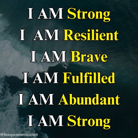 🌟I AM Strong 🌟 I AM Resilient 🌟 I AM Brave 🌟 I AM Fulfilled 🌟 I AM Abundant 🌟 These are not just words, they are affirmations of my inner strength and determination. No matter what challenges come my way, I will rise above them and emerge even stronger. I am grateful for all that I have and all that is yet to come. #innerstrength #determination #riseabove #grateful #blessed #nevergiveup #overcomeobstacles #mindset #positivity #selflove #selfcare #empowerment #inspiration #motivation #strongwo... Am Strong Quotes, I Am Strong Quotes, I Am Enough Quotes, I Am Resilient, I Am Abundant, Enough Quotes, Fearless Motivation, Enough Is Enough Quotes, Manifest Success