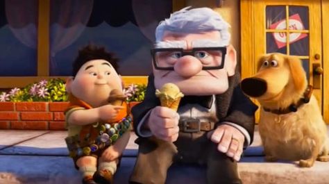 Remember That Scene Where Ellie Dies In "Up"? Yeah, I Just Learned Something That Makes It EVEN SADDER Butter Brickle, Up 2009, Up Pixar, Up The Movie, Paradise Falls, Cherries Jubilee, Disney Up, Child Rearing, Kings Of Leon