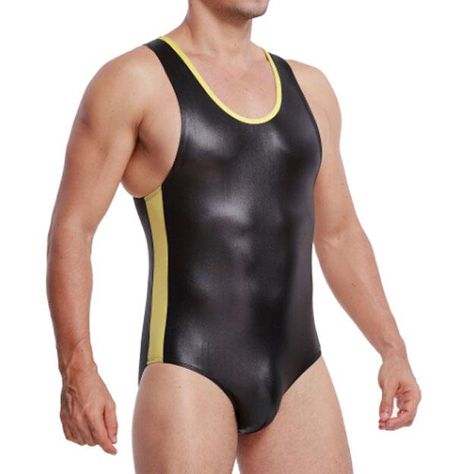 Men Bodysuit, Sport Bodysuit, Mens Bodysuit, Wrestling Singlet, Gym Suit, Leather Jumpsuit, Bodysuit Top, Body Shapers, Mens Swimwear