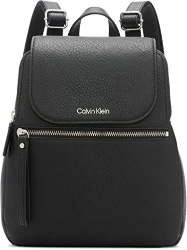 Calvin Klein Elaine Bubble Lamb Novelty Key Item Flap Backpack Calvin Klein Backpack, Backpack Luxury, Backpack Reviews, Calvin Klein Bag, Flap Backpack, Backpack For Women, Purse For Women, Accessories Style, Handbags Fashion