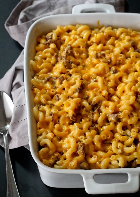 Ground Beef Casserole Recipes, Ground Beef And Macaroni, Easy Cheese Recipes, Hamburger Mac And Cheese, Fresh Juices, Beef Mac And Cheese, Easy Ground Beef Casseroles, Beef Macaroni, Mac And Cheese Casserole