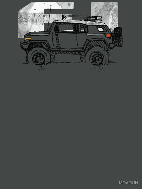 Toyota Fj Cruiser Wallpaper, Drawing Arts, Car Things, Cool Car Drawings, Drive In Theater, Toyota 4, Live Wallpaper Iphone, Toyota Fj Cruiser, Fj Cruiser