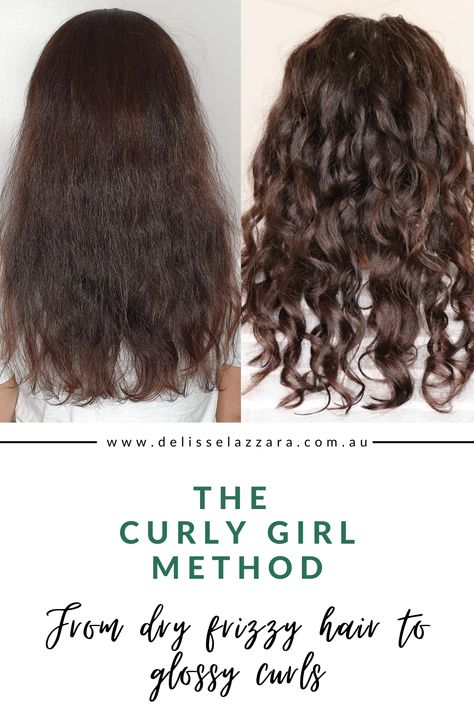 Make Hair Curly, Toddler Curly Hair, Fizzy Hair, The Curly Girl Method, Simple Routine, Curly Hair Care Routine, Dry Frizzy Hair, Frizzy Curly Hair, Dry Curly Hair