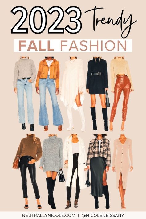 Looking to upgrade your fall wardrobe? Our blog post has you covered with the top fashion trends of 2023. Discover the power of layering with chic blazers and lightweight knits, or embrace the elegance of pleated skirts and tailored trousers. From monochrome looks to mixed prints, we've got the outfit inspiration you need to rock the fall fashion scene. Stay trendy and show off your style this season! Outfit Ideas Autumn, Outfit Ideas 2023, Trendy Fall Fashion, Fall Trends Outfits, Fashion Fails, Mode Jeans, Fashion Guide, Fashion Fail, Autumn 2023