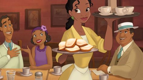 Frog Food, Tiana Disney, Princesa Tiana, Recipe Icon, Life Hacks Beauty, Princess Tiana, Princess And The Frog, Old Disney, Lady And The Tramp