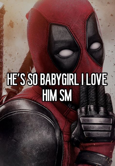 LOVE HIMMM⚔️💕 #deadpool #marvel #marvelstudios #marvelcinematicuniverse #whisper #whispers Marvel Whispers, Ryan Reynolds Deadpool, Deadpool Marvel, Deadpool And Spiderman, Deadpool 3, Deadpool Wolverine, Marvel Girls, Marvel Jokes, Marvel 3