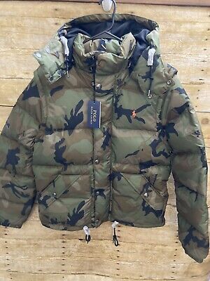 Top Seller for Polo Ralph Lauren Camo Pony Logo Down Puffer 2-in-1 Hooded Jacket Size Small NWT, Fashion Jackets Fashion Grails, Jordan Clarkson, Drip Outfit Men, Future Wardrobe, Street Style Outfits Men, Streetwear Men, Vintage Hoodies, Streetwear Men Outfits, Pic Ideas